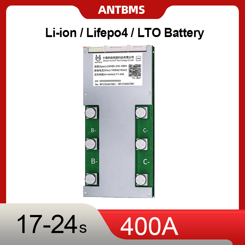 Smart Bms 24S 200A Bluetooth Lifepo4 - Placa de Protección de Batería de