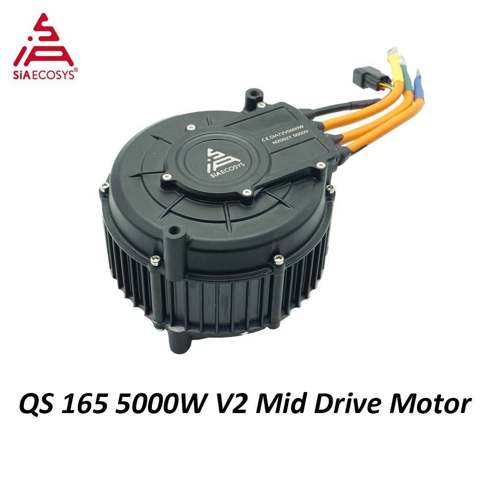 QSMOTOR QS165 5000W 35H PMSM M - Fardriver Nd72850 Controller reseña y precio
