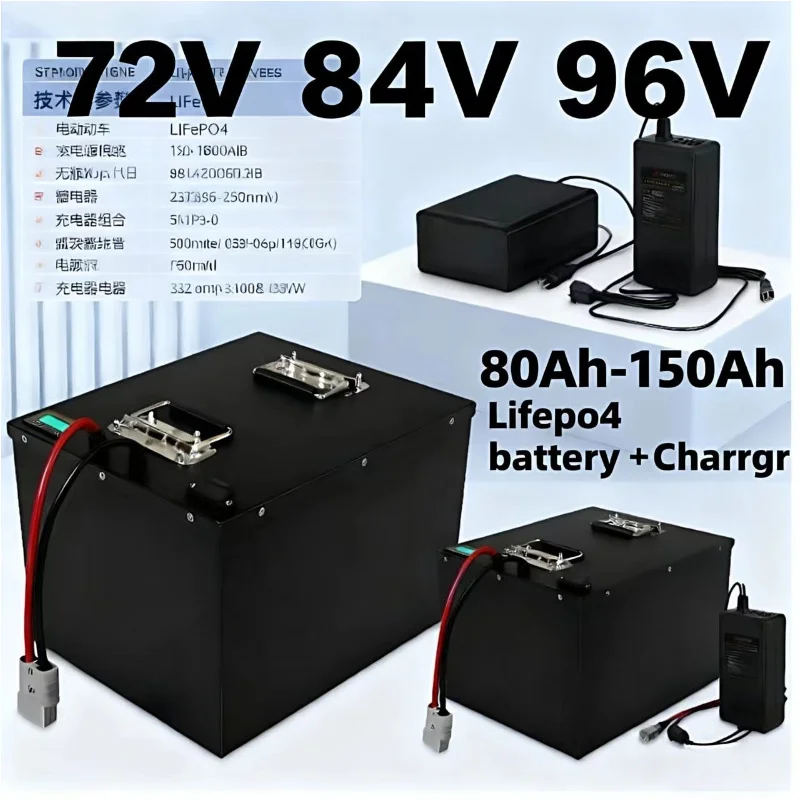 Paquete de batería LIFEPO4 con - Lifepo4 72V 100Ah Battery Pack Ev reseña y precio