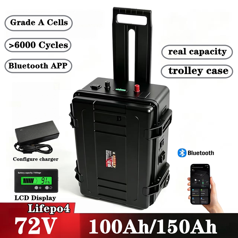 Paquete de baterías de litio L - Lifepo4 72V 100Ah Battery Pack Ev reseña y precio